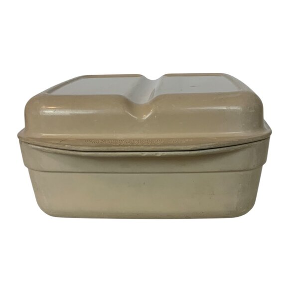 Anchor Hocking Microware Cookware 1 Quart Casserole Divided Lid PM-481 Vintage - Picture 2 of 9